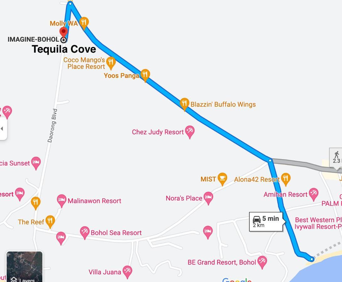팡라오 Tequila Cove B&B 외부 사진